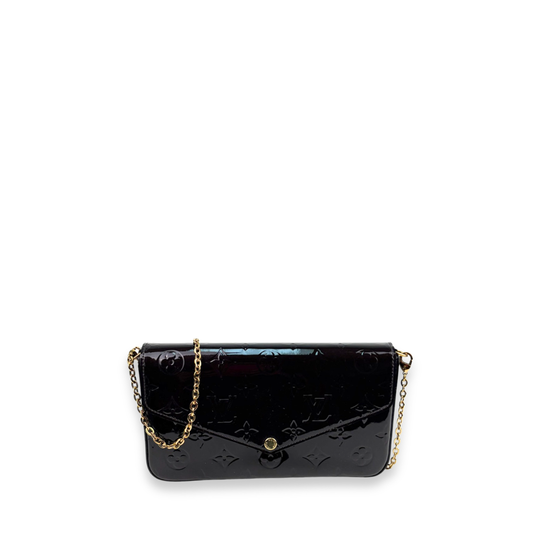 Louis Vuitton Amarante Vernis Pochette Felicie