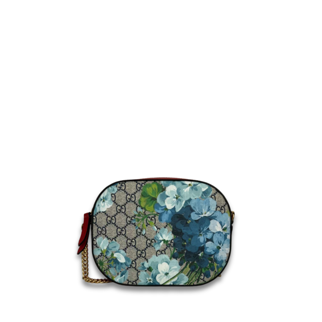 Gucci GG Supreme Blooms Camera Bag