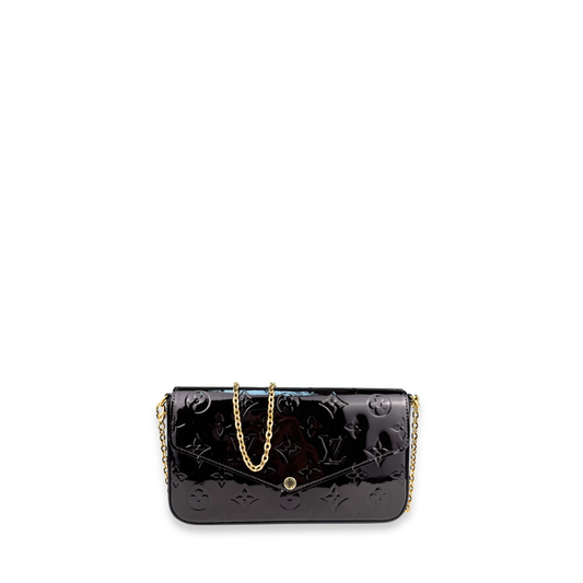 Louis Vuitton Amarante Vernis Pochette Felicie