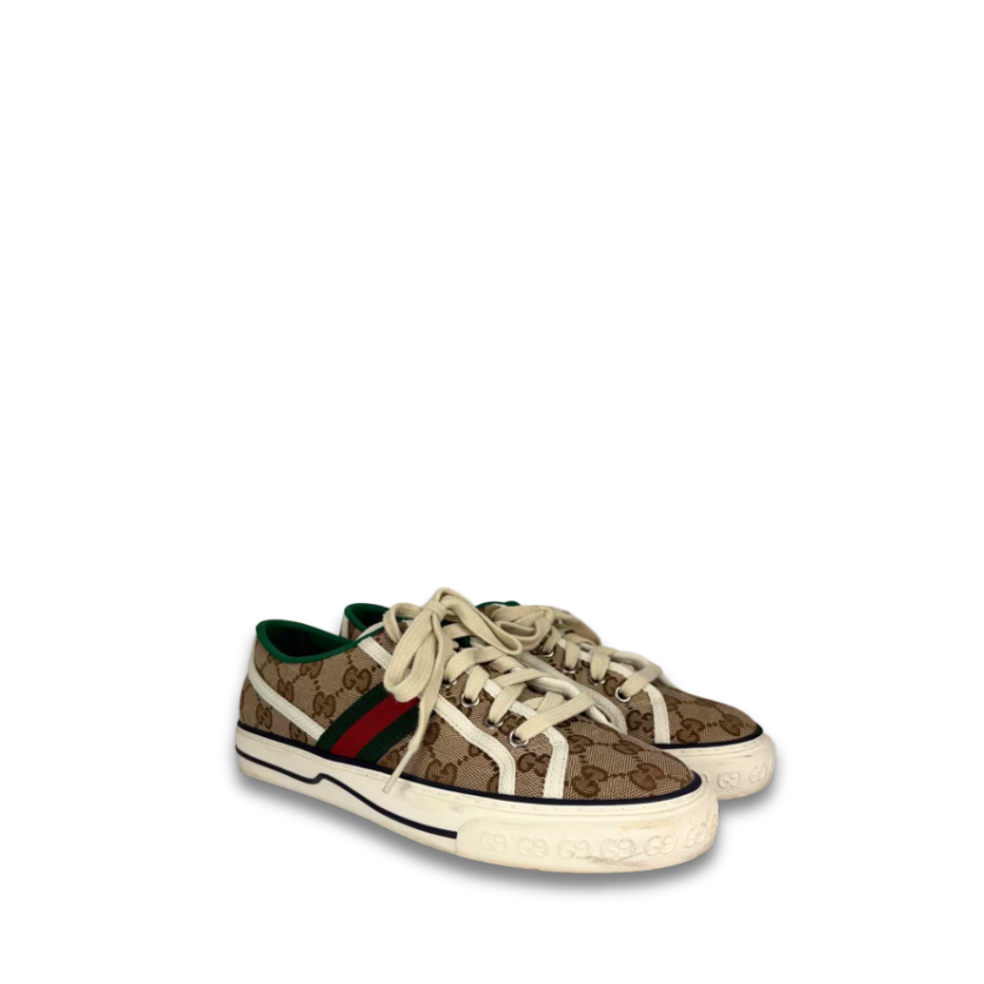 Gucci Tennis 1977 GG Sneakers - Size 38.5