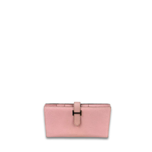 Hermès Swift Pale Pink Bearn Wallet