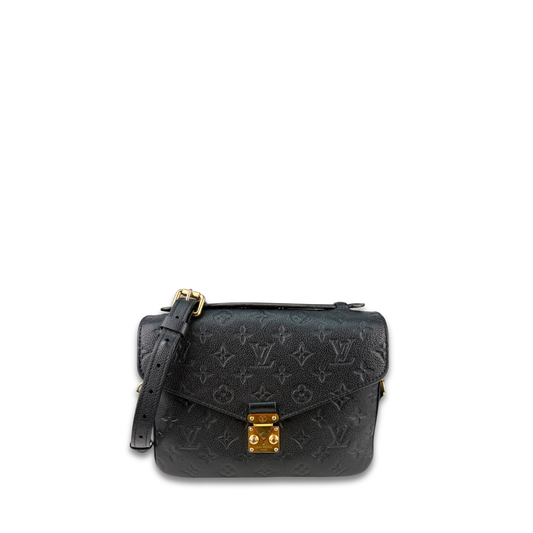 Louis Vuitton Black Empreinte Pochette Métis