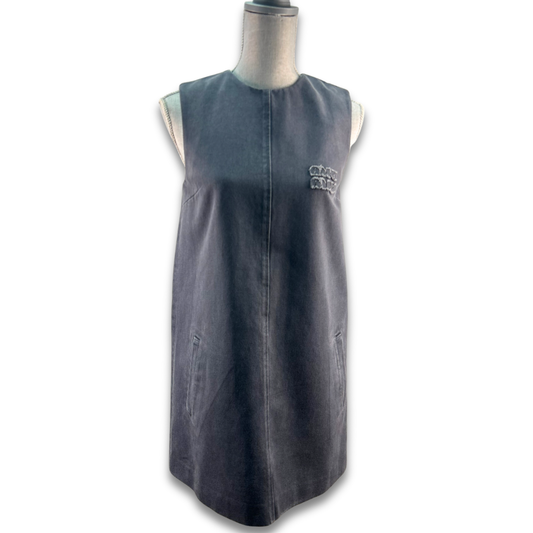 Miu Miu Denim Shift Dress-Size 38