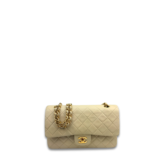 Chanel Classic Light Beige Medium Double Flap