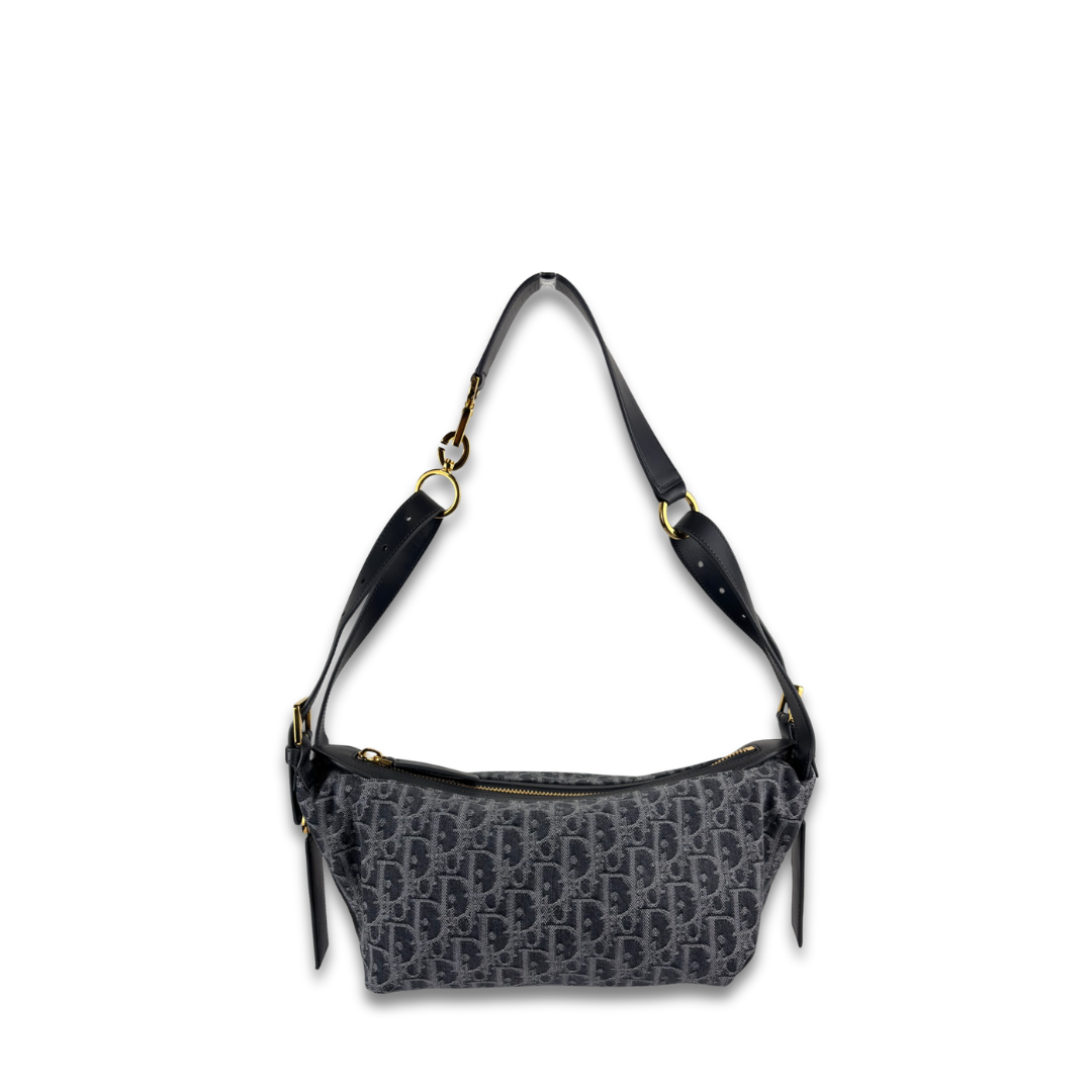 Dior Small Canvas D-Journey Shoulder Bag