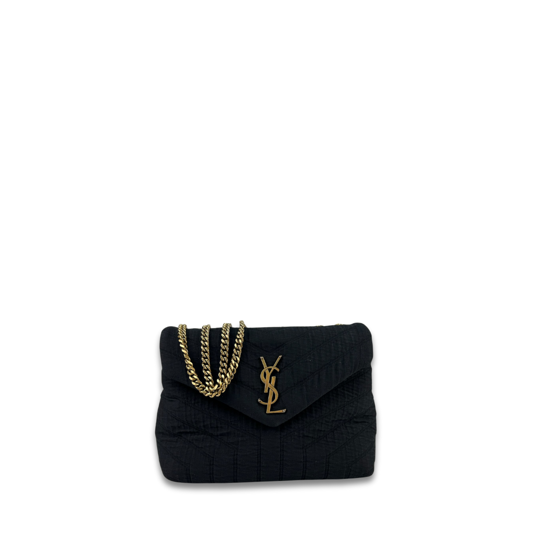 YSL Small Fabric Loulou Shoulder Bag