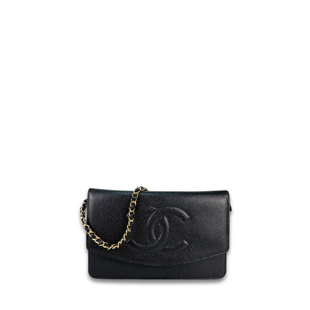 Chanel Caviar Timeless Wallet on Chain