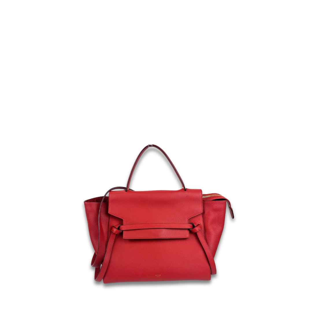 Celine Red Mini Belt Bag