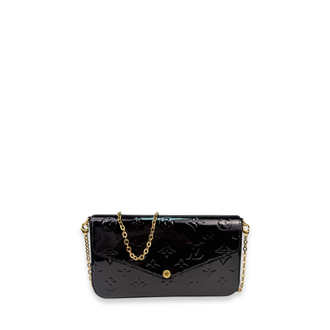 Louis Vuitton Amarante Vernis Pochette Felicie