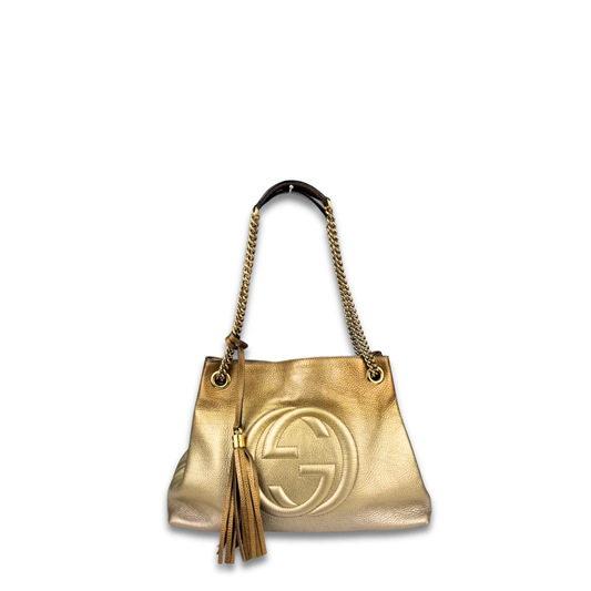 Gucci Soho Metallic Ombre Tote