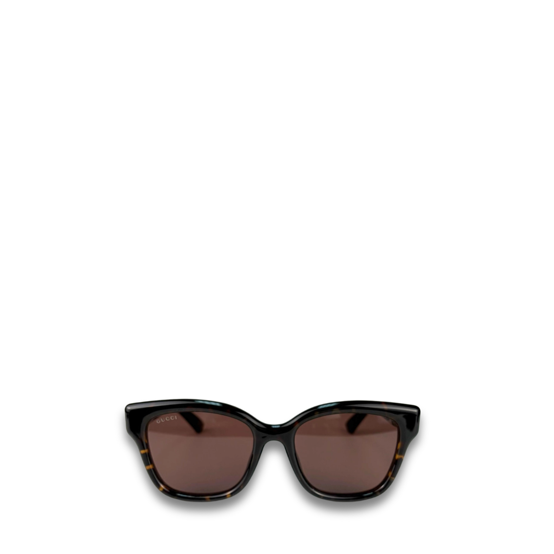 Gucci Square Tortoiseshell Sunglasses