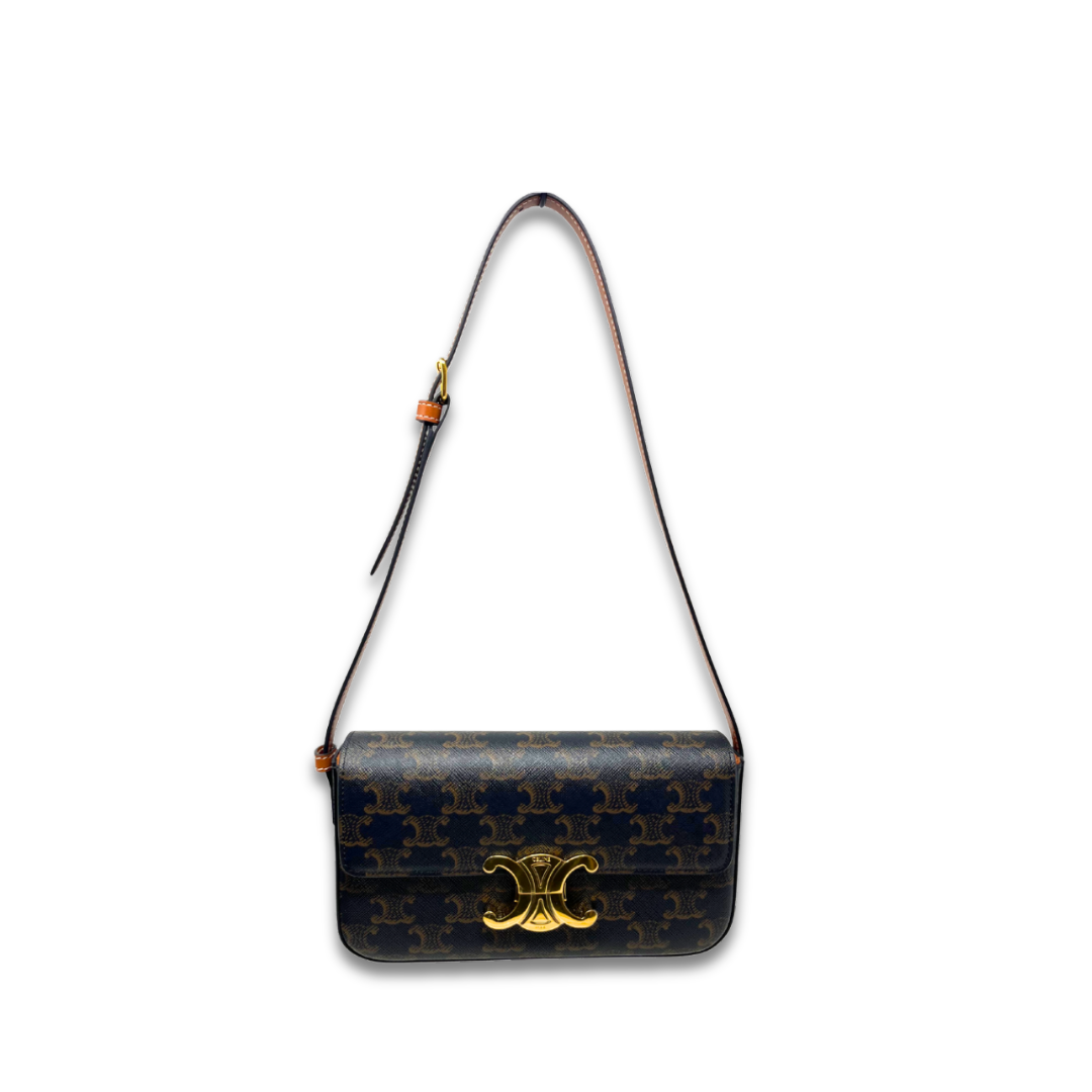 Celine Triomphe Claude Shoulder Bag