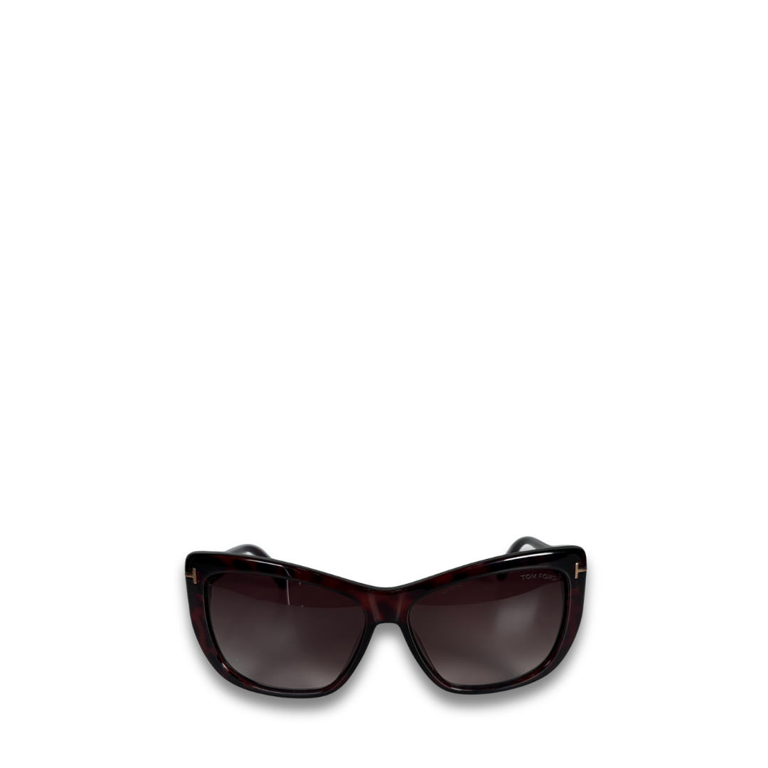 Tom Ford Tortoiseshell Lindsay Sunglasses