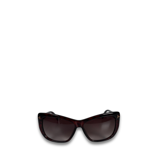 Tom Ford Tortoiseshell Lindsay Sunglasses