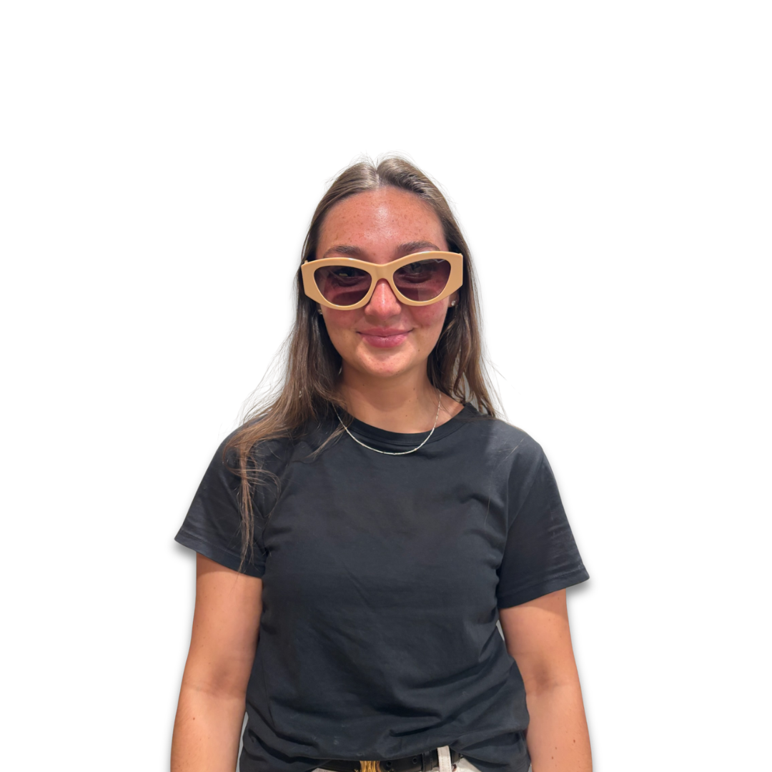 Celine Beige Cateye Sunglasses