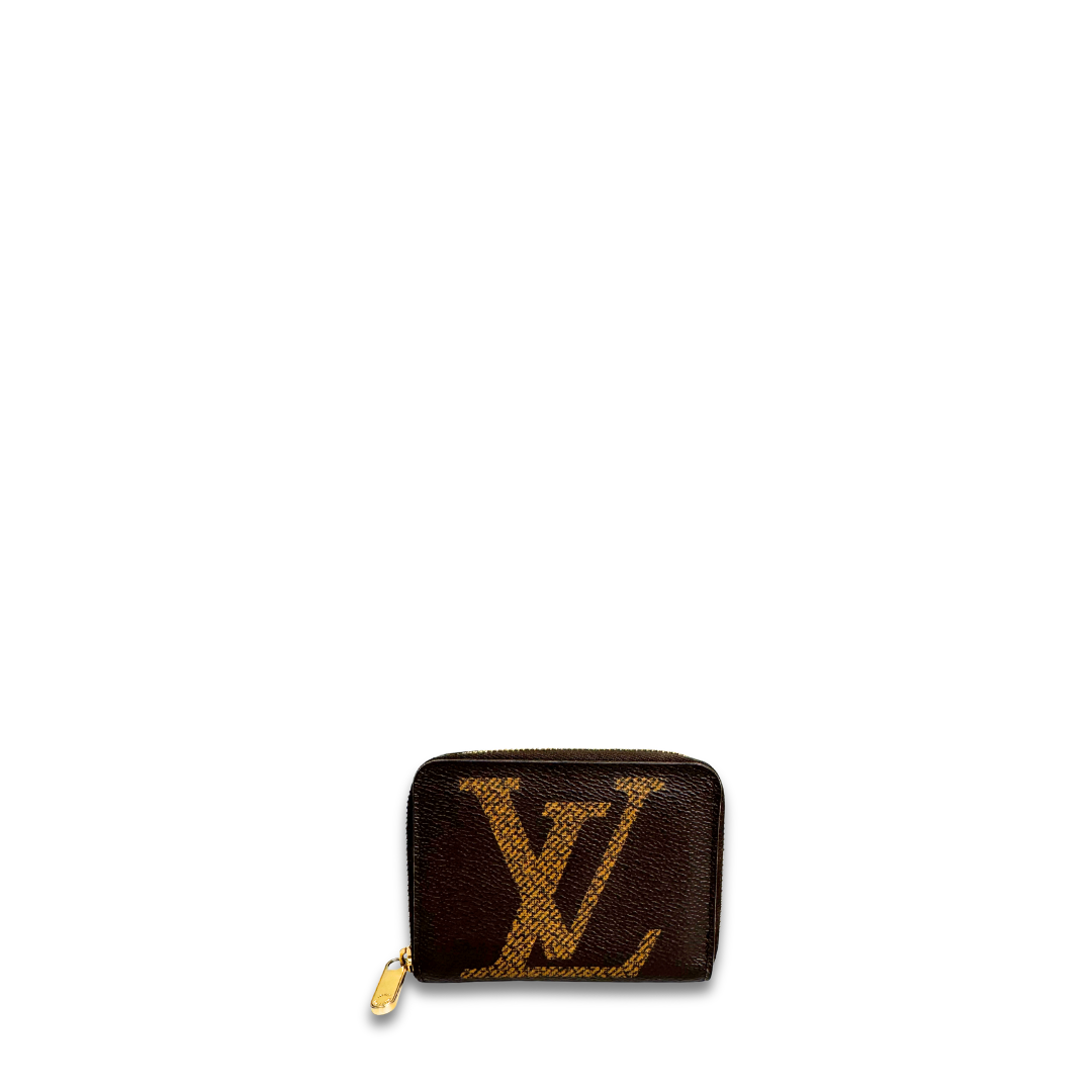 Louis Vuitton Monogram Giant Compact Zippy Wallet