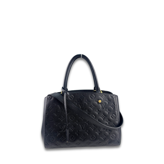 Louis Vuitton Black Empreinte Montaigne MM