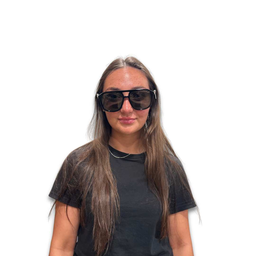 Gucci Black Pilot Sunglasses