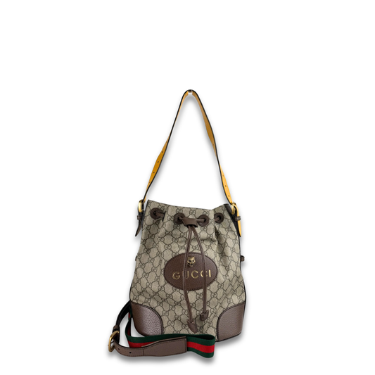 Gucci Neo Vintage Drawstring Bucket Backpack