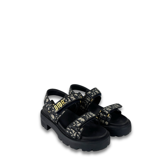 Dior Dioract Platform Sandals - Size 37