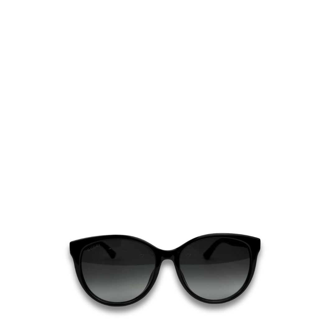 Gucci Black Round Sunglasses