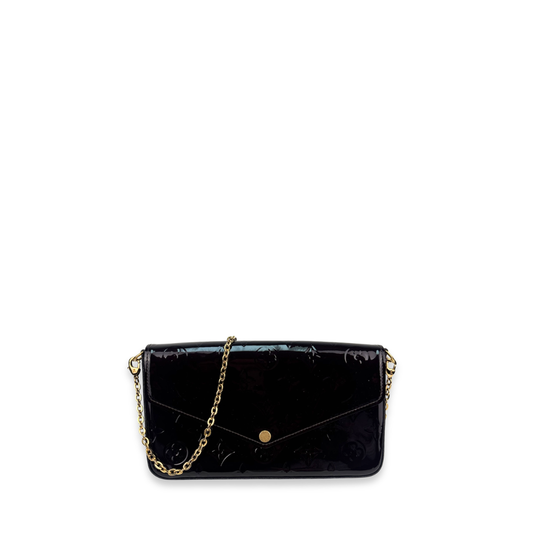 Louis Vuitton Amarante Vernis Pochette Felicie