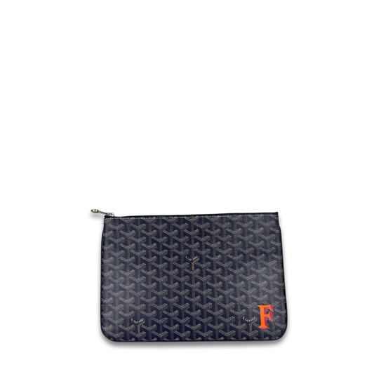 Goyard Navy Senat MM Pouch