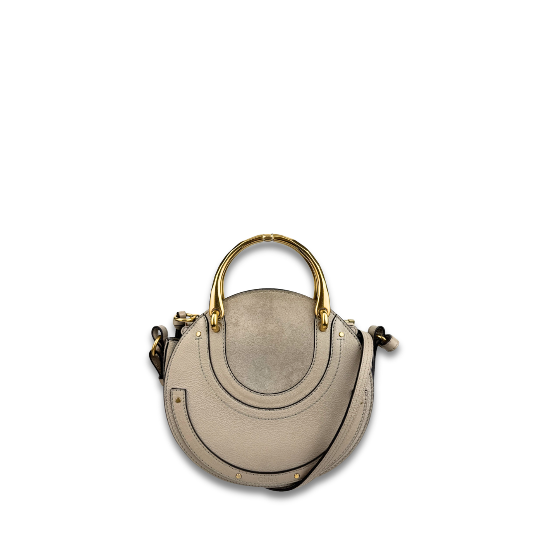 Chloe Beige Pixie Crossbody Bag