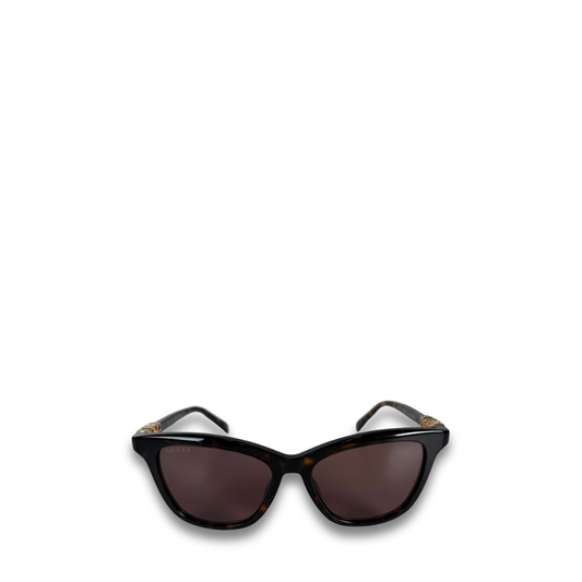 Gucci Tortoiseshell Cateye Sunglasses