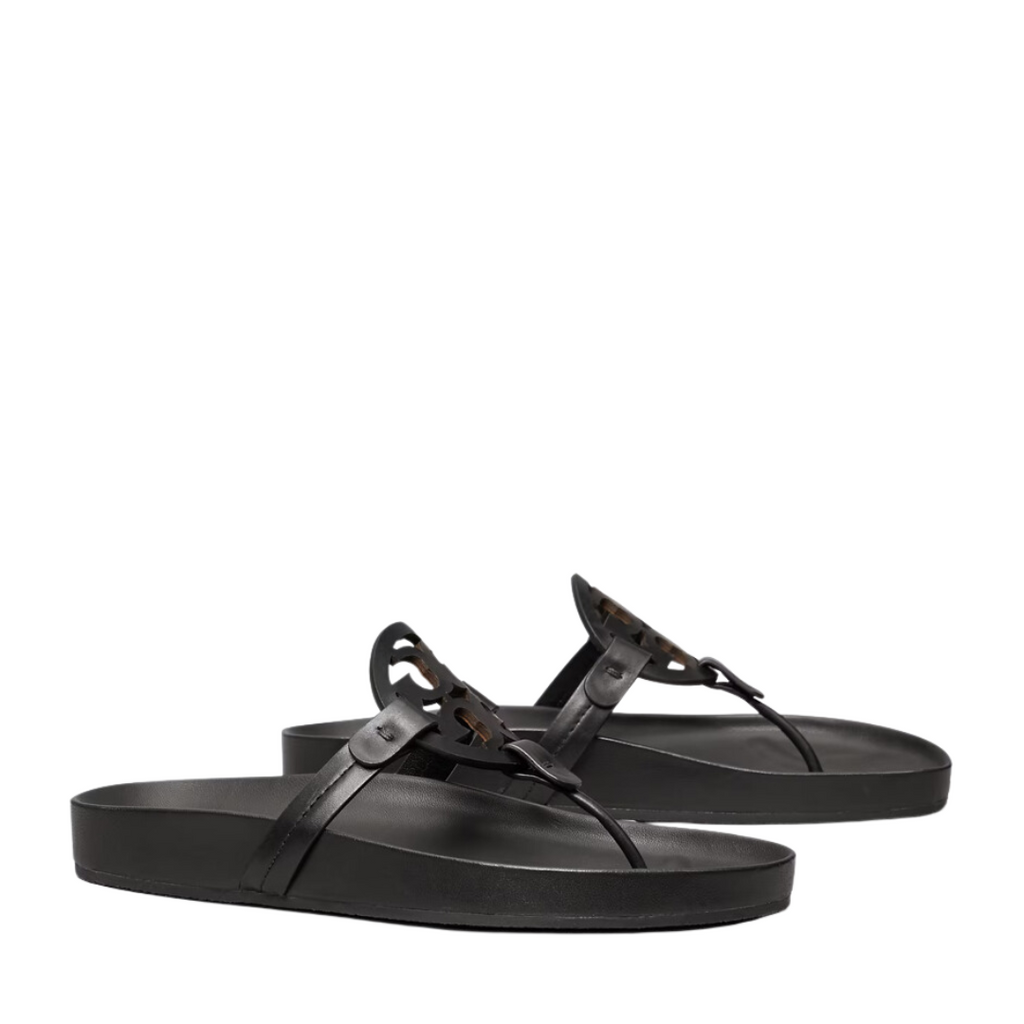 Tory burch black on sale sandals