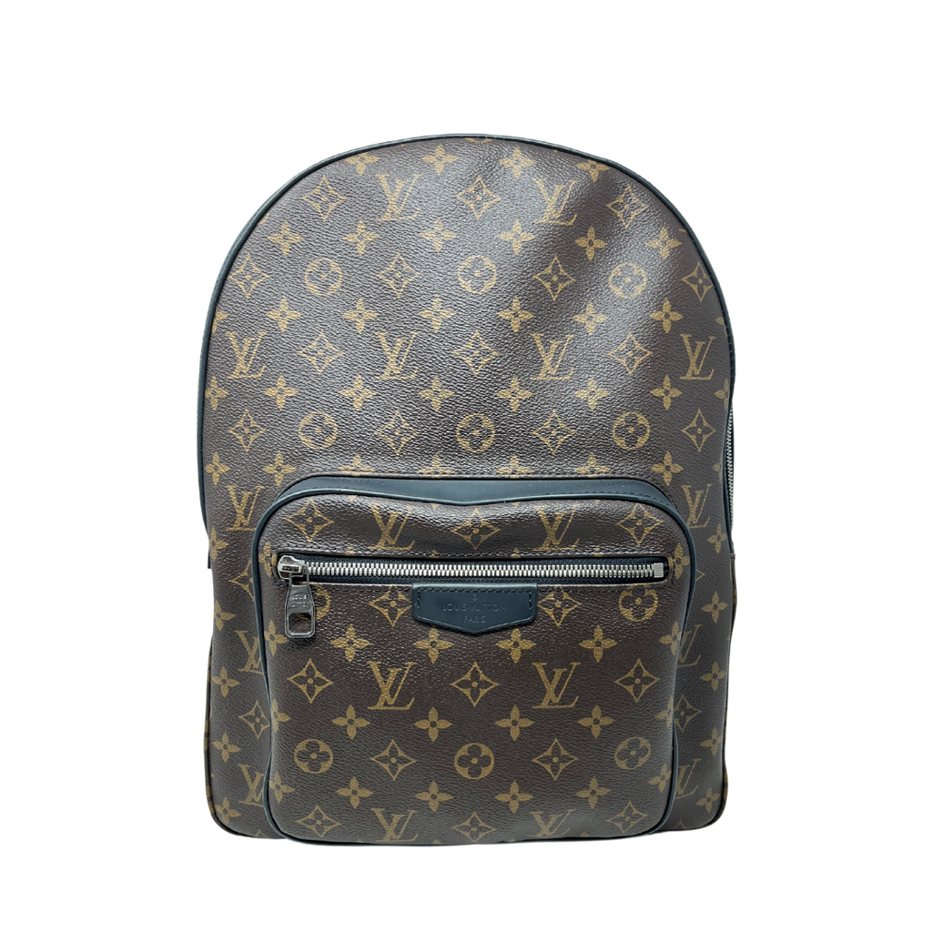 Louis Vuitton - Josh Monogram Macassar Canvas Backpack Noir