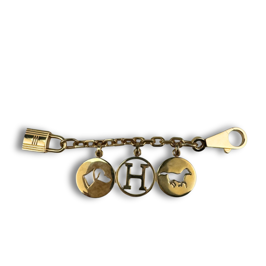 Hermès Gold Breloque Bag Charm
