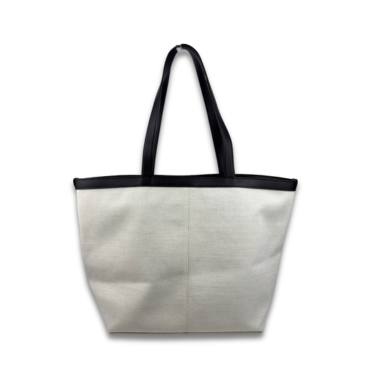 Bottega Veneta Flip Flap Canvas Tote