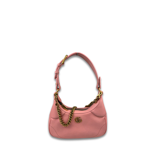 Gucci Pink Double G Small Aphrodite