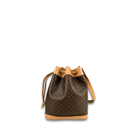 Celine Vintage Drawstring Bucket Bag