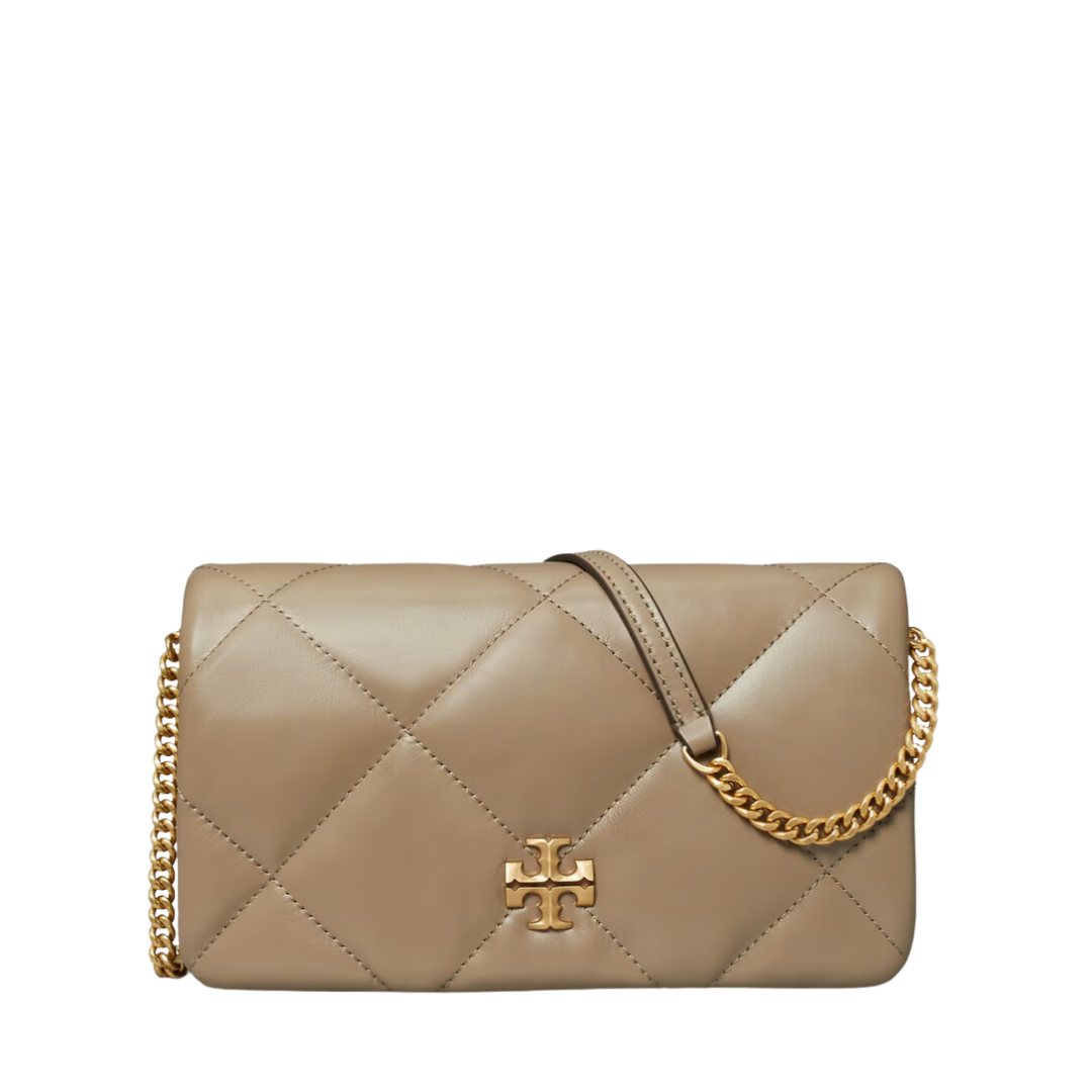 Tory Burch Kira Diamond Quilt Chain Wallet | Lola Saratoga