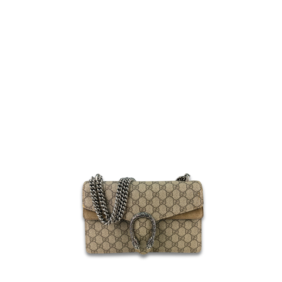 Gucci GG Supreme Small Dionysus Shoulder Bag