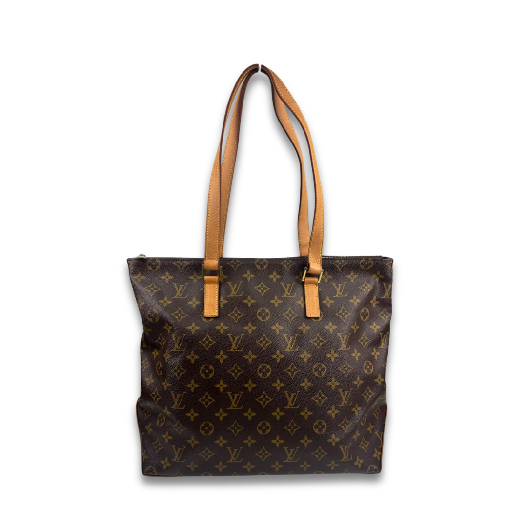 Louis Vuitton Monogram Cabas Mezo Tote