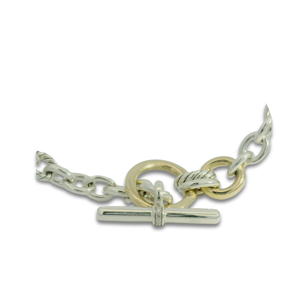 David Yurman Mercer Toggle Chain Necklace