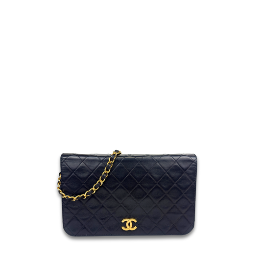 Chanel Full Flap Small Pushlock Shoulder Bag