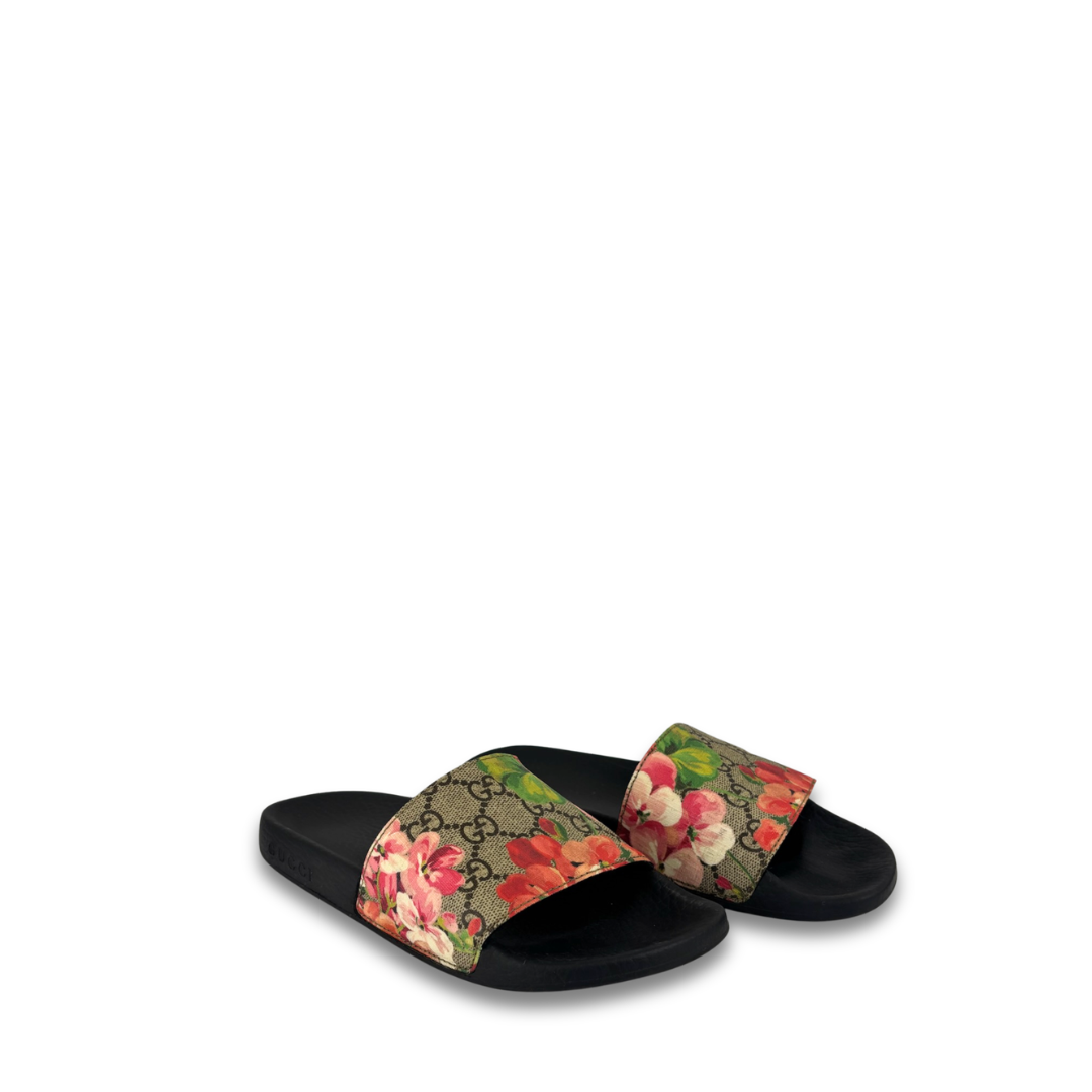 Gucci Blooms Pool Slides - Size 36