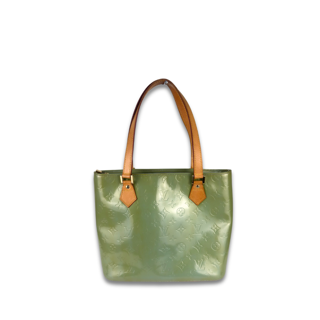 Louis Vuitton Pistachio Vernis Brentwood Tote