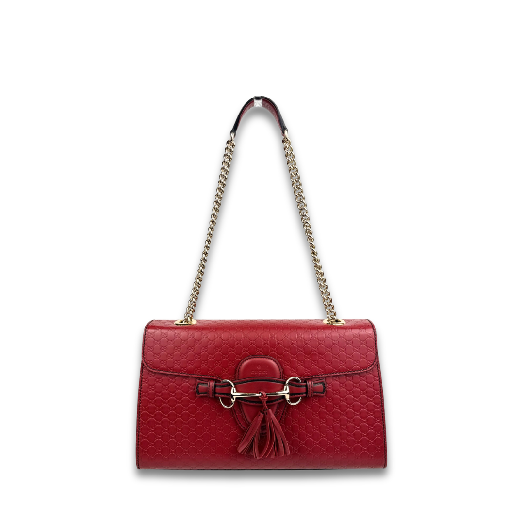 Gucci Microguccissima Medium Emily Shoulder Bag