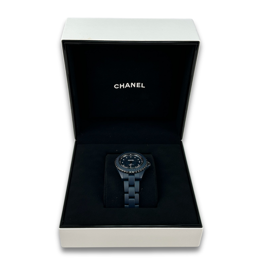 Chanel J12 Matte Navy Ceramic Watch