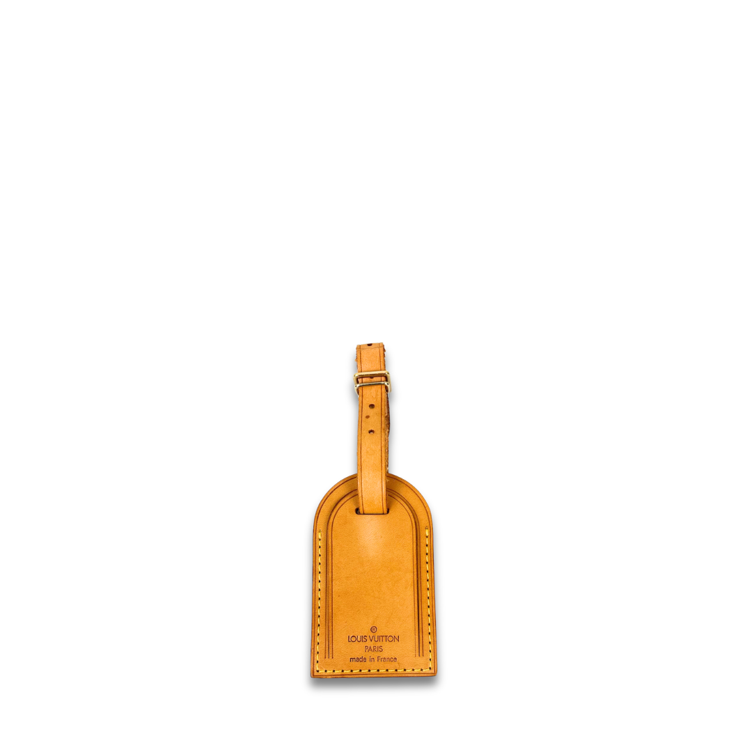 Louis Vuitton Vachetta Leather Luggage Tag