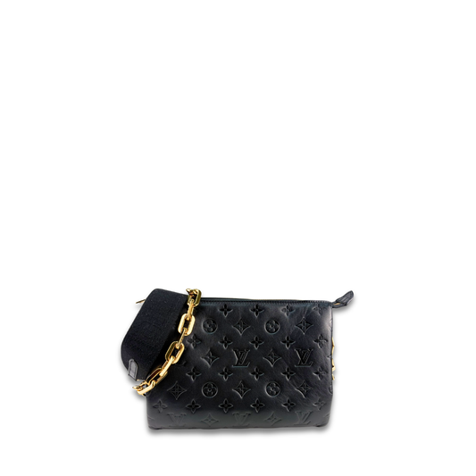 Louis Vuitton Black Coussin PM