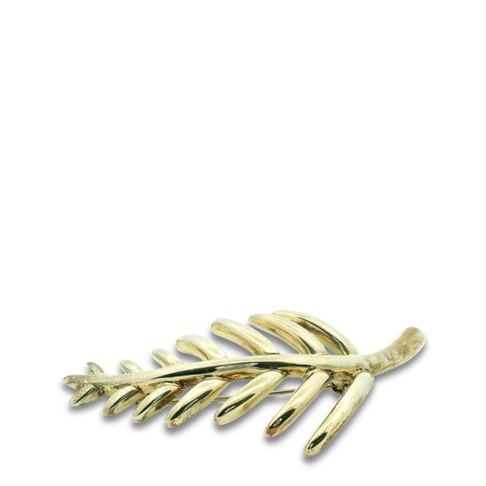 Tiffany & Co. Sterling Silver Leaf Pin