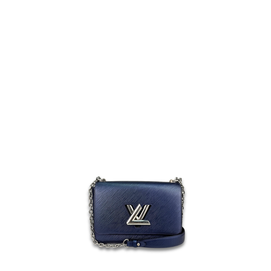 Louis Vuitton Navy Epi Leather Twist MM