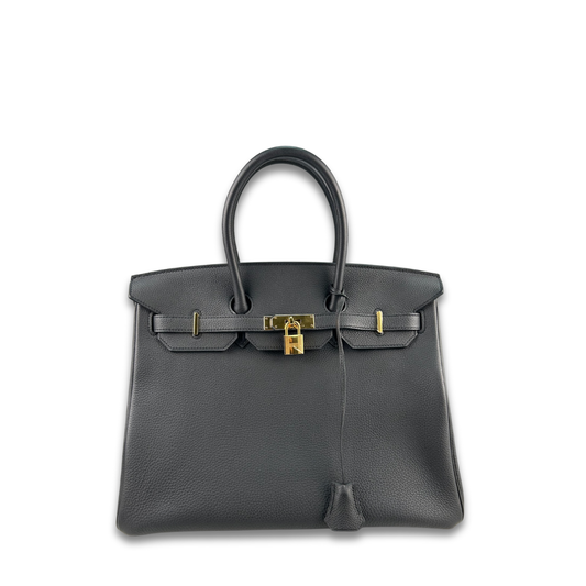 Hermès Togo Birkin 35 Plomb