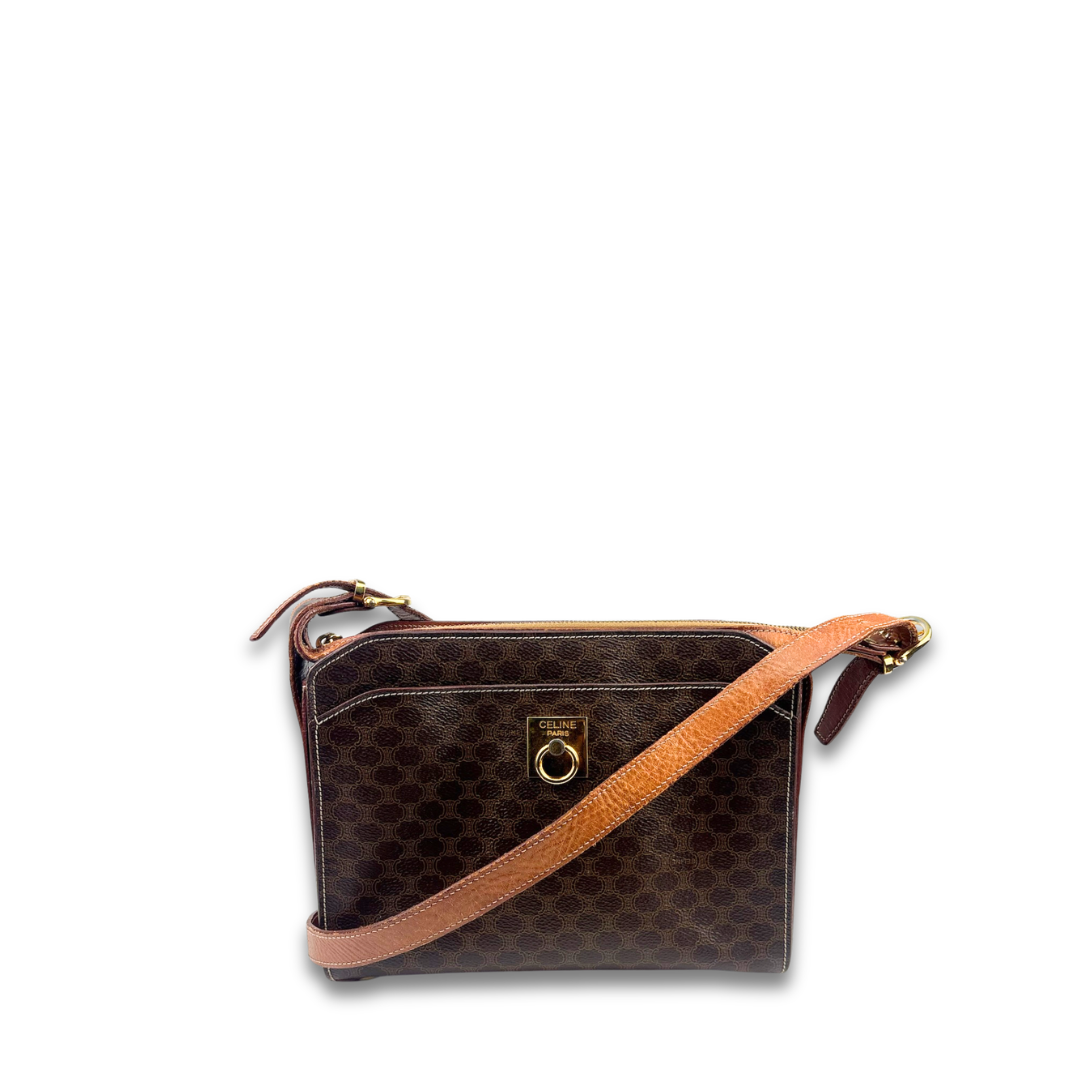 Celine Vintage Macadam Crossbody Bag